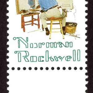 Scott #2839 29¢ Norman Rockwell Single Stamp w/ Selvage - MNH