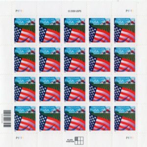 SCOTT #3449 Flag over Farm Complete Sheet of 20 Stamps - MNH