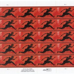 Scott #3863 Greek Olympics Sheet of 20 Stamps - MNH