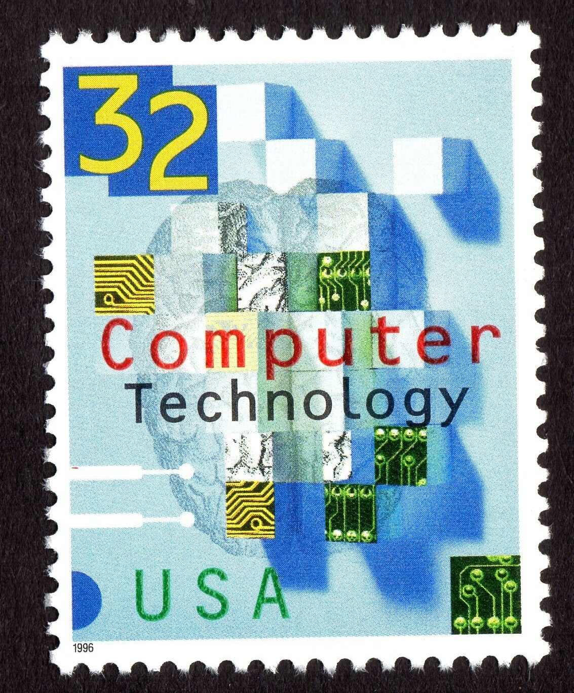 Scott #3106 Computer Technoloty Single Stamp - MNH