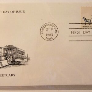 Scott #2059-2062 Street Cars (4) separate FDC