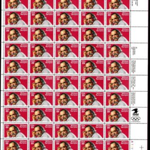 Scott #2538 William Saroyan Sheet of 50 Stamps - MNH