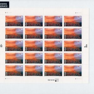 Scott #c135 Grand Canyon Sheet of 20 Air Mail 60¢ Stamp Sheet - Sealed