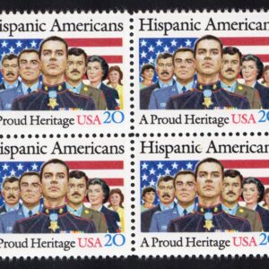 Scott #2103 Hispanic Americans Block of 4 Stamps - MNH