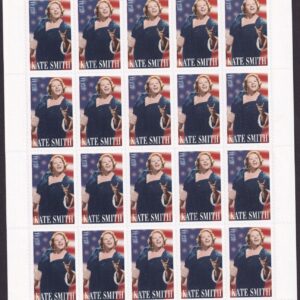 Scott #4463 Kate Smith (Philadelphia Flyers) Sheet of 20 Stamps - MNH