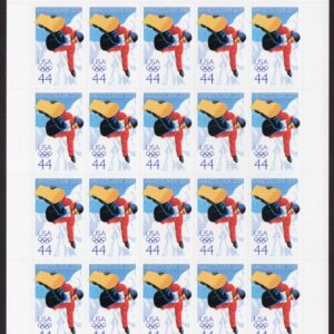 Scott #4436 44¢ Winter Olympics - Vancouver Full Sheet of 20 Stamps - MNH