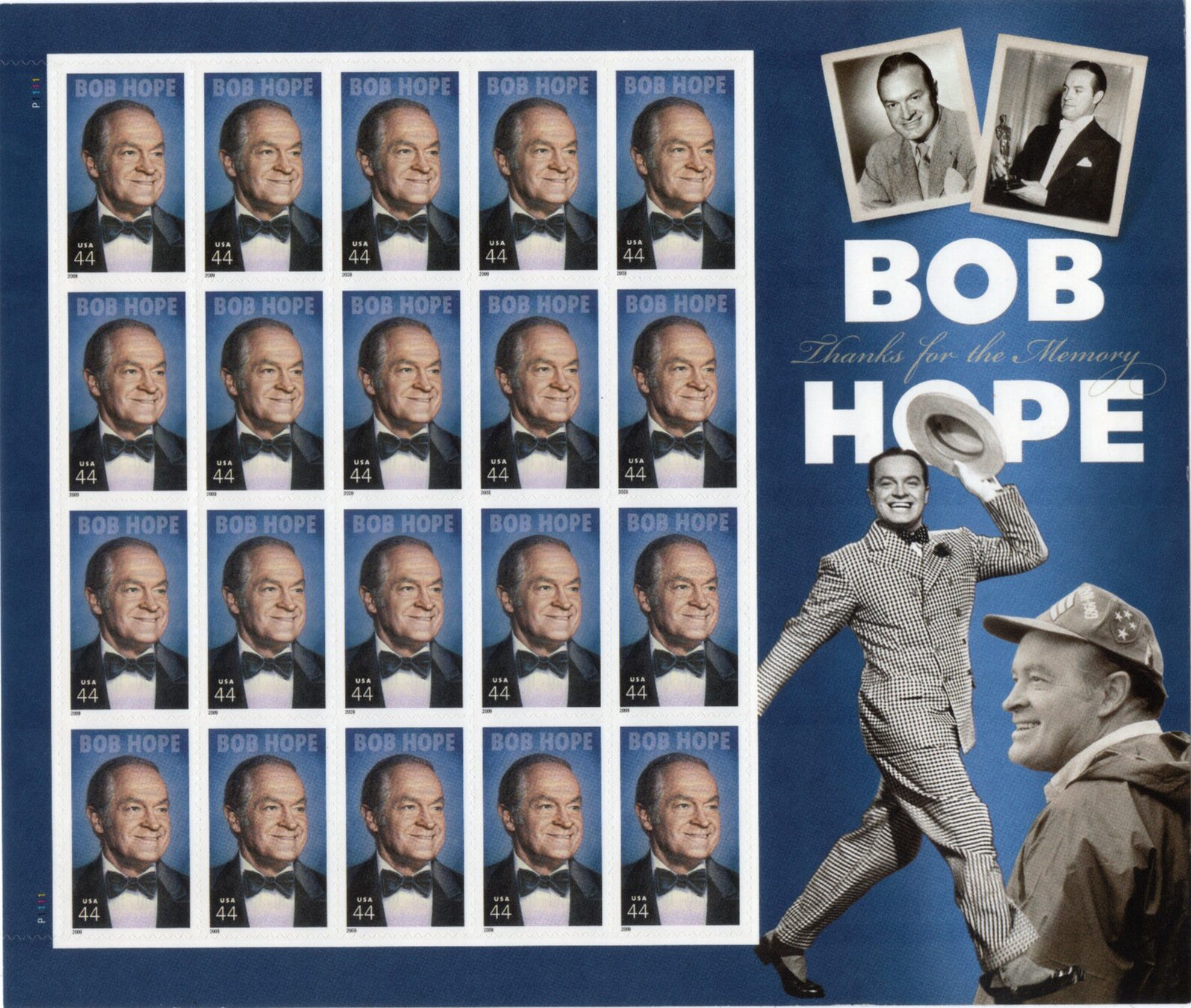Scott #4406 Bob Hope Sheet of 20 Stamps - MNH