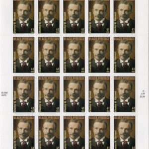 Scott #4222 Charles Chesnutt (Black Heritage) Full Sheet of 20 Stamps - MNH