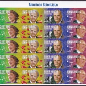Scott #4227a (4224-27) American Scientists (Vitamin C) Sheet of 20 Stamps - MNH