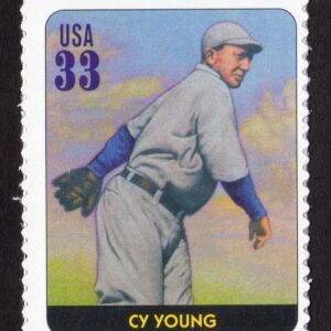 Scott #3408d Cy Young Single Stamp - MNH