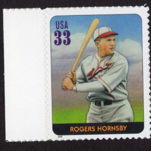 Scott #3408f Roger Hornsby Single Stamp - MNH