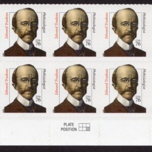 Scott #3432A 76¢ Edward Trudeau (Tuberculosis) Plate Block of 10 Stamps - MNH