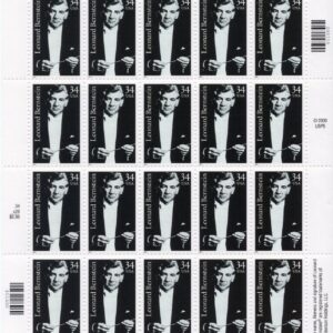 Scott #3521 Leonard Bernstein Full Sheet of 20 Stamps - MNH