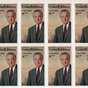 Scott #1503 Lyndon B. Johnson Block of 12 Stamps - MNH
