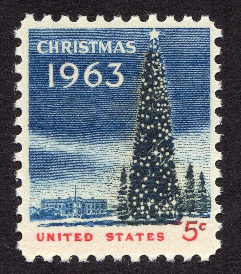 Scott #1240 Christmas Tree Single Stamp - MNH