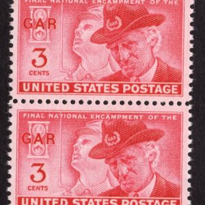 Scott #985 Grand Army of Republic Final Encampment Pair of Stamps - MNH