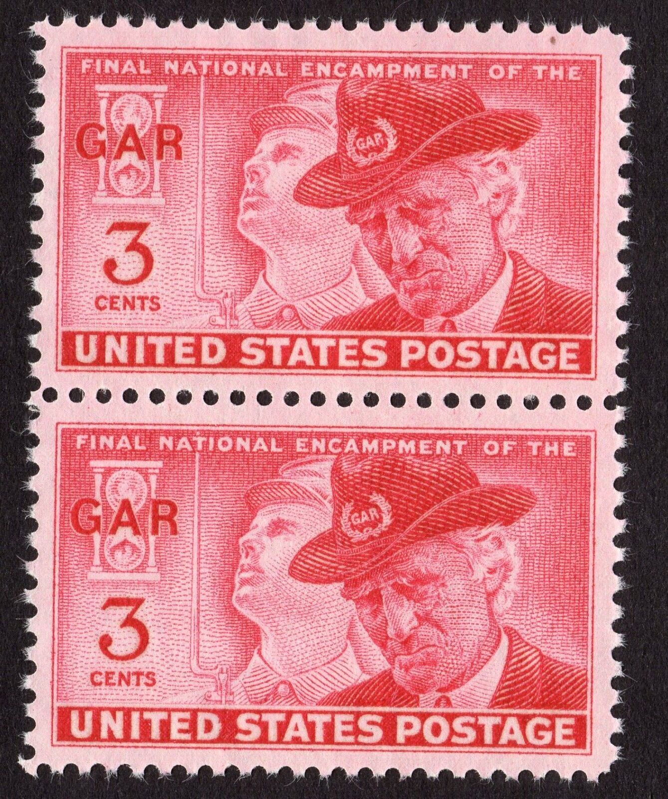 Scott #985 Grand Army of Republic Final Encampment Pair of Stamps - MNH