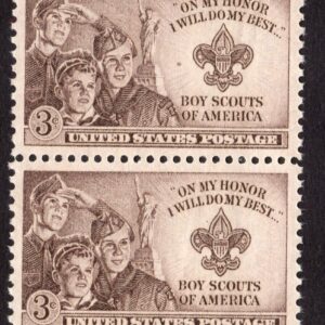 Scott #995 Boy Scouts Pair of Stamps - MNH