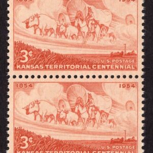 Scott #1061 Kansas Pair of Stamps - MNH