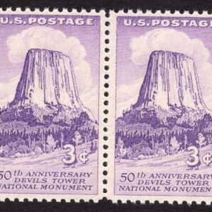 Scott #1084 Devils Tower Pair of Stamps - MNH