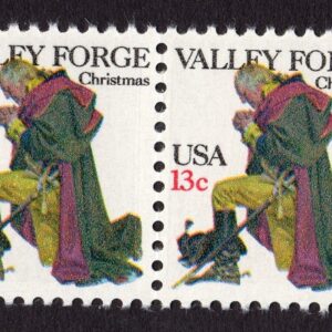 Scott #1729 George Washington Valley Forge Prayer Pair of Stamps - MNH