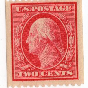 Scott #386 George Washington Single Coil Stamp - MH