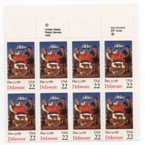 Scott #2337 Pennsylvania Zip Block of 8 Stamps - MNH UR