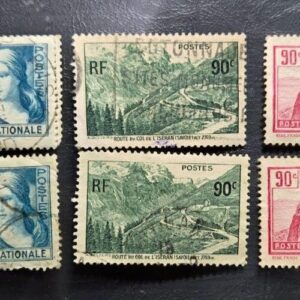 Stamp France #250 x2, 290 x2, 307 x2, 324 x2, 334 x2 used