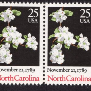 Scott #2347 North Carolina Dogwood Pair of Stamps - MNH