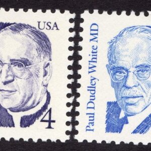 Scott #2170-2171 Dr. Paul White - Father Flanagan Single Stamp - MNH