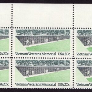 Scott #2109 Vietnam Veterans Memorial Zip Block of 6 Stamps - MNH UR