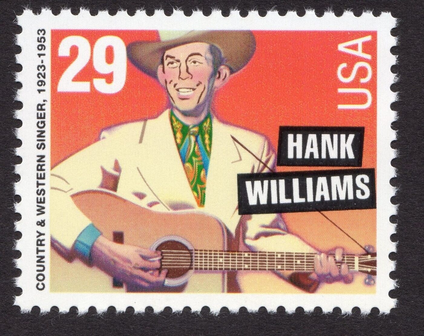 Scott #2723 Hank Williams Single Stamp - MNH