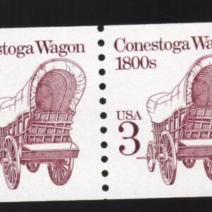 Scott #2252a Conestoga Wagon Coil Pair of Stamps - MNH