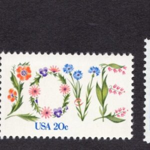 Scott #1950-1951-1952 FDR Love Flowers George Washington Single Stamp - MNH