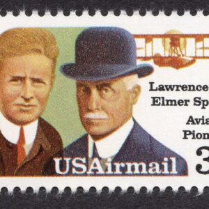 Scott #c114 Lawrence & Elmer Sperry Single Stamp - MNH
