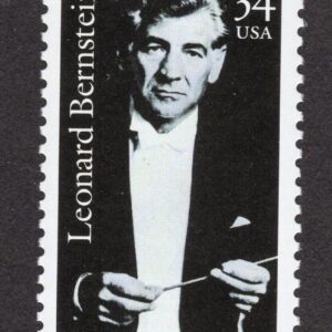 Scott #3521 Leonard Bernstein Single Stamp - MNH