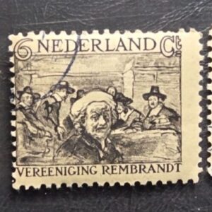 Stamp Europe Netherlands 1930 Rembrandt Semi-Postal B41-43 MLH