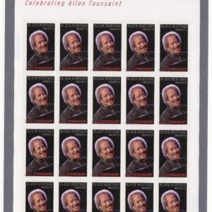 Scott #5957 Allen Toussaint Black Heritage Sheet of 20 Forever Stamps - MNH