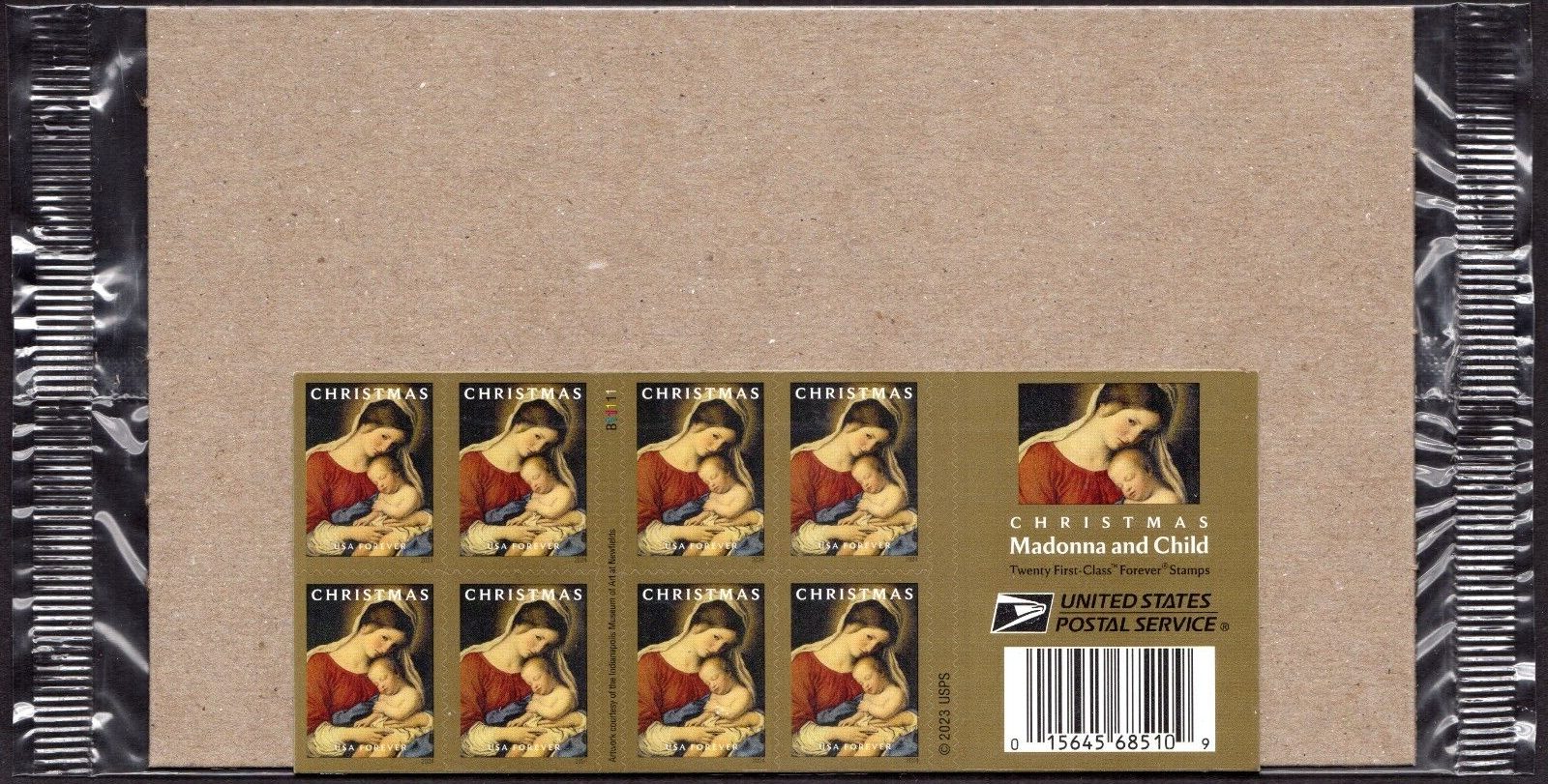 Scott #5940a Madonna Forever Booklet of 20 Stamps - Sealed