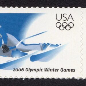 Scott #3995 Italy Olympics Single Stamp - MNH w/Price Selvage
