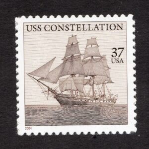 Scott #3869 USS Constellation Single Stamp - MNH