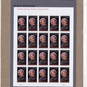 Scott #5957 Allen Toussaint Black Heritage Sheet of 20 Forever Stamps - MNH
