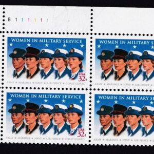 Scott #3174 Women Plate Block of 4 Stamps - MNH