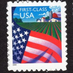 Scott #3449 Flag Over Farm Single Stamps - MNH