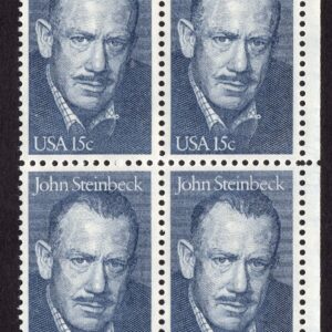 Scott #1773 John Steinbeck Block of 4 Stamps - MNH