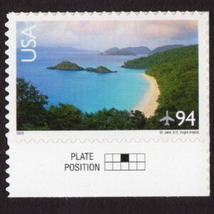 Scott #c145 St. John, US Virgin Islands Single Airmail Stamp - MNH w/Plate Pos A
