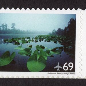 Scott #c142 Okefenokee Swamp Single Airmail Stamp - MNH w/Right Selvage