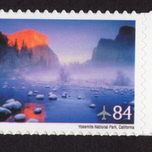 Scott #c141 Yosemite National Park $0.84 Single Airmail Stamp - MNH w/Price