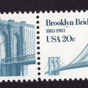 Scott #2041 Brooklyn Bridge Pair of Stamps - MNH