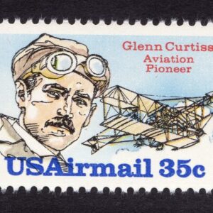 Scott #c100 Glenn Curtiss Aviation Pioneer Single Stamp